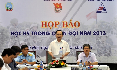 100 em tham gia Học kỳ quân đội khóa V- 2013